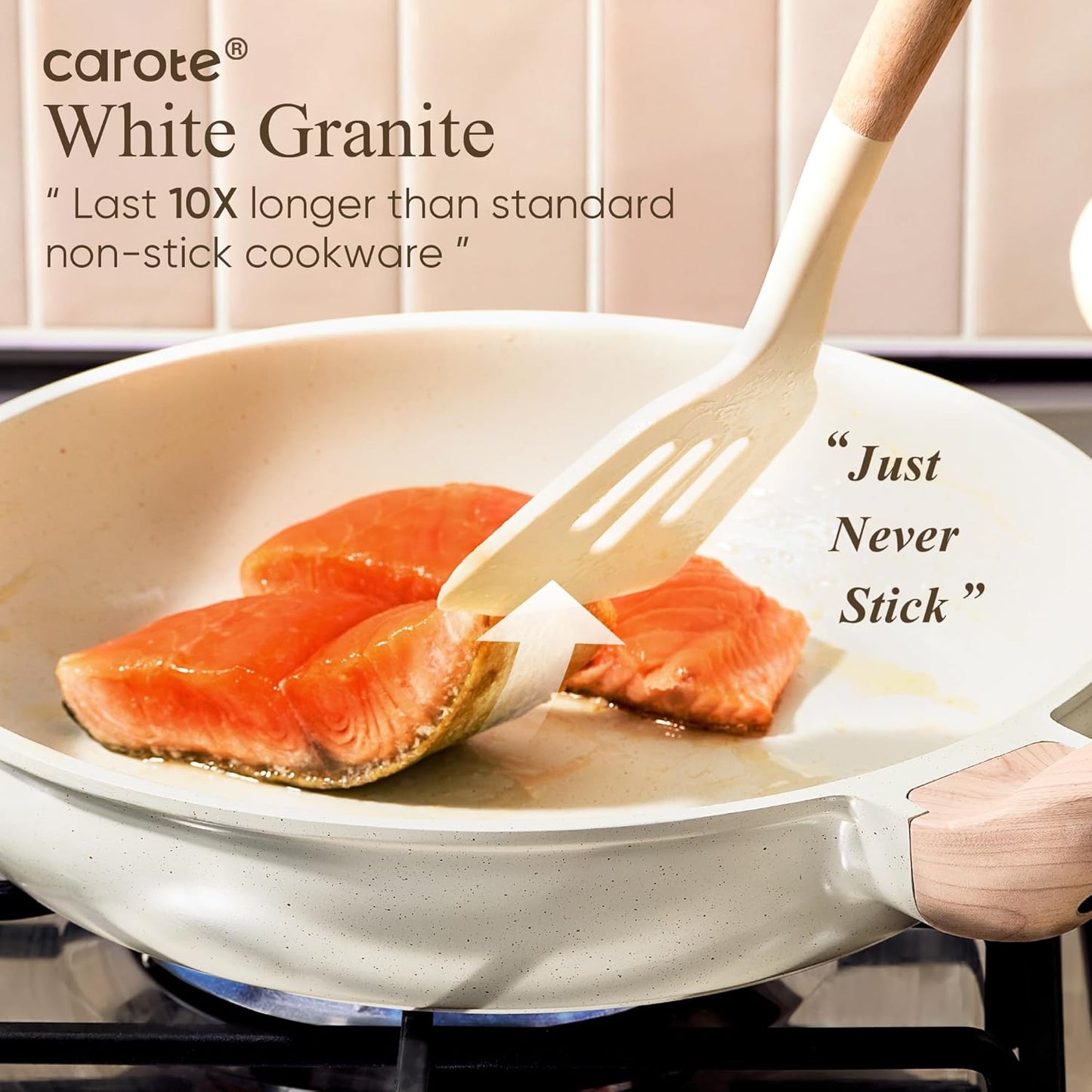 14 Pcs Pots and Pans Set Nonstick,Cookware Set Kitchen Cooking Set with Utensil and Pan Protectors