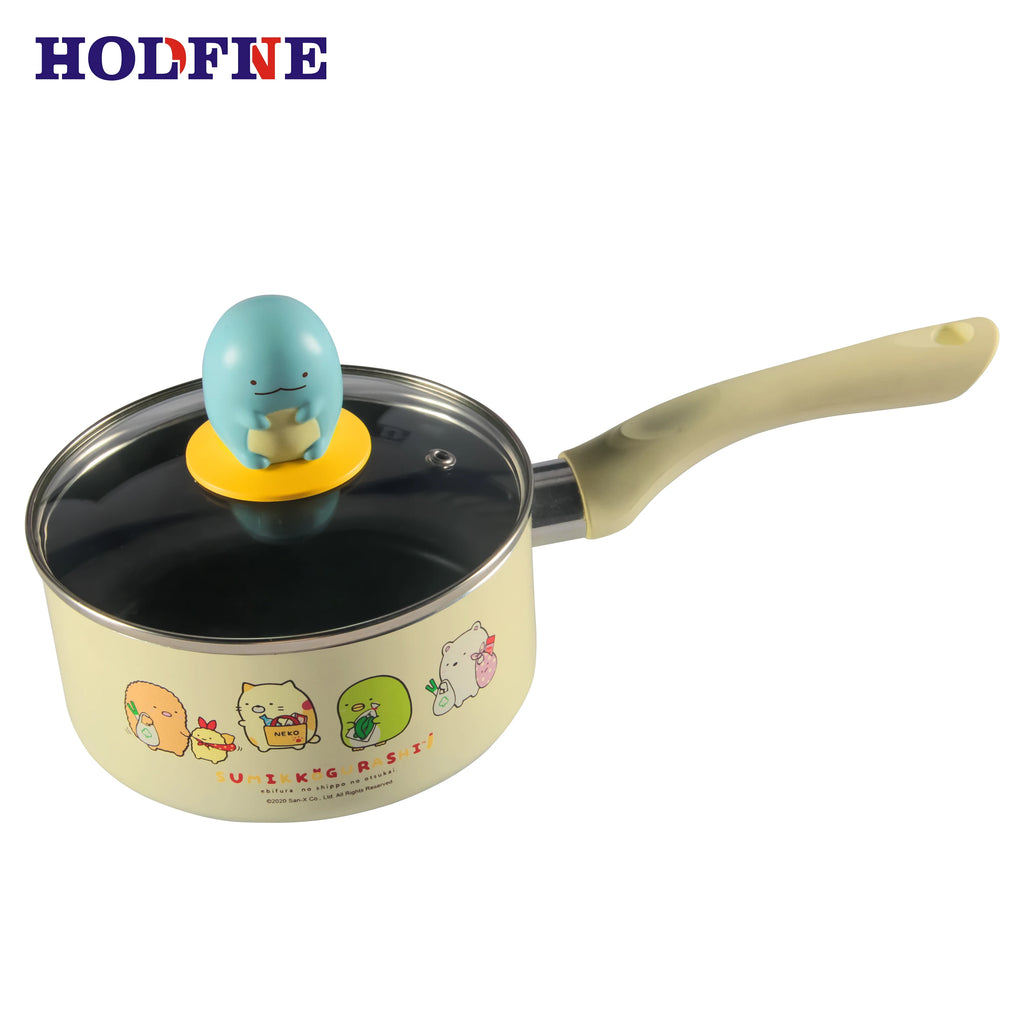 3 PCS Cooking Pots and Pans Kitchenware Set Ceramic Coated Cookware Sets Milk Pan and Lid