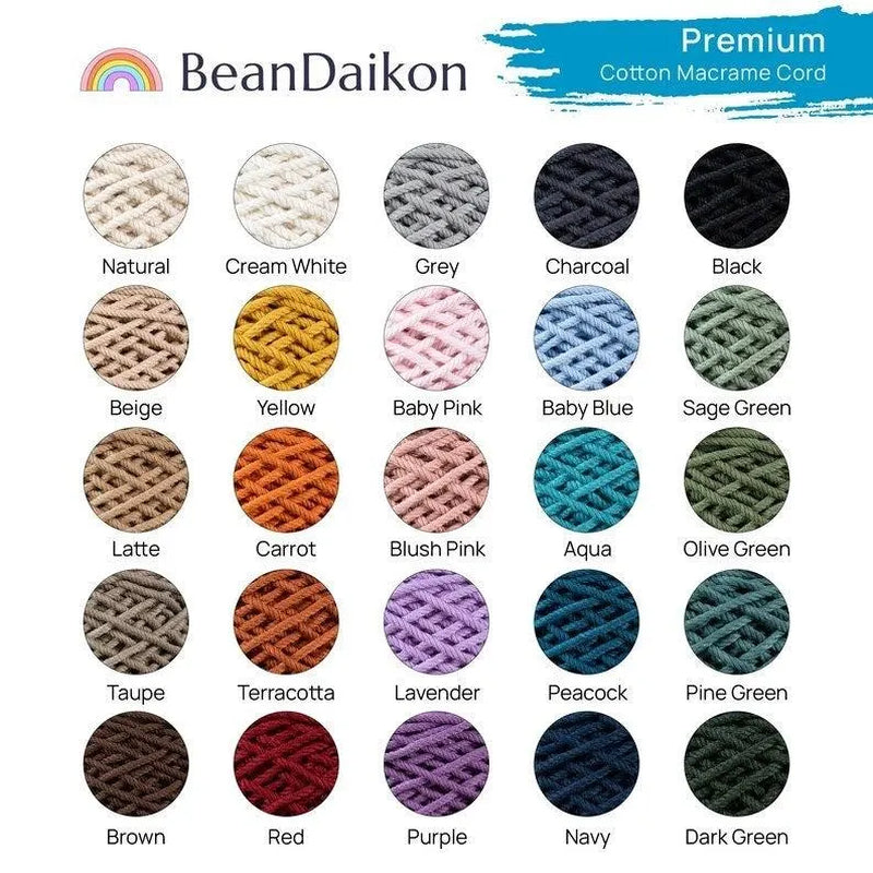 Macrame Fruit Hanger for Kitchen Storage and Decor I17