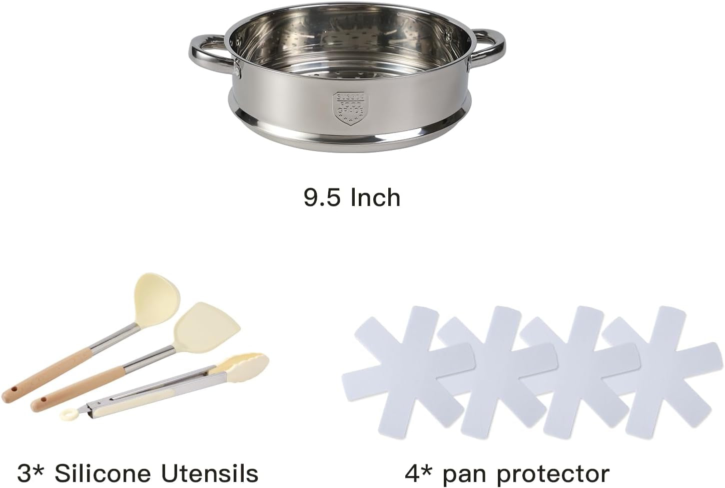 16PCS Pots and Pans Set Non Stick Cookware Set Nonstick with Cooking Set
