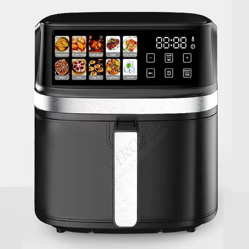 2024 Best Sell 8 in 1 4L 5L 6L 8L Air Fryer 1800W LCD Screen Oil Healthy Cooking Electric Digital Air Fryer