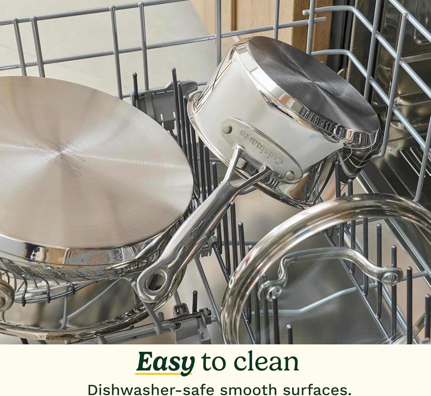 77-11G Stainless Steel 11-Piece Set Chef'S-Classic-Stainless-Cookware-Collection