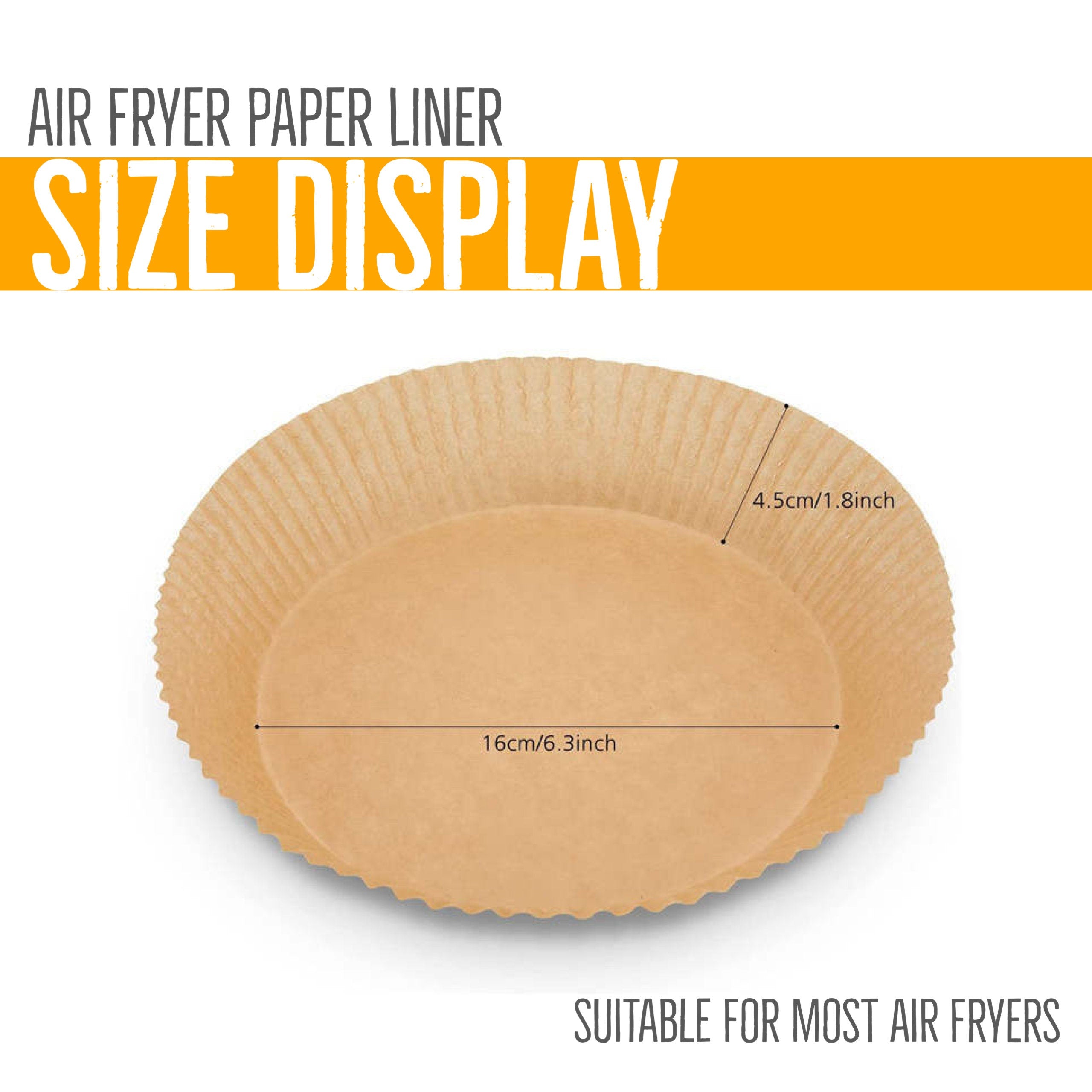 Non-Stick Air Fryer Liners for Mess-Free Cooking |