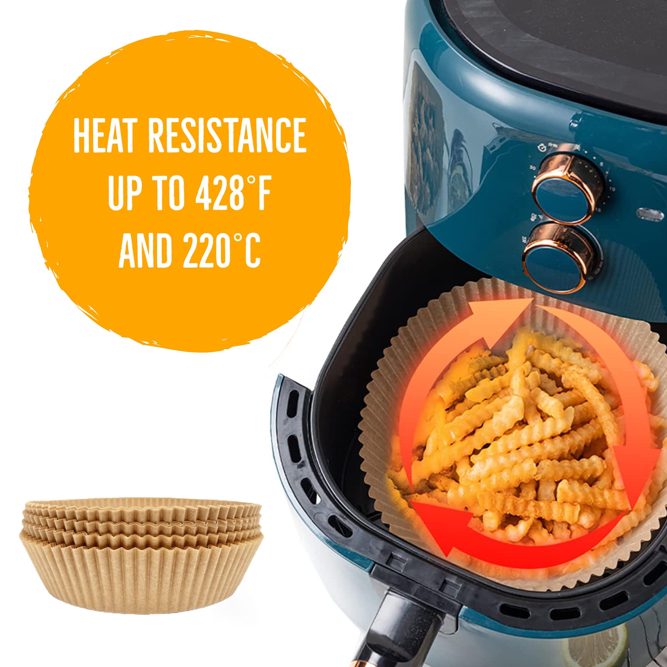 Non-Stick Air Fryer Liners for Mess-Free Cooking |